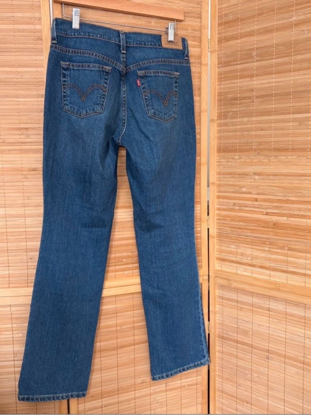 Levi’s 511 Slim Jeans 4 Short NWT — Rare Embroidered Patch Denim - Picture 8 of 9